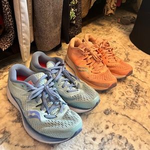 Women’s Saucony ride running tennis shoes